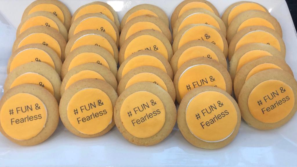 We can't think of a SWEETER way to be reminded of the Customer Engagement team's #leadership values. 🍪  

➡️ Fun &amp; fearless
➡️ One team
➡️ We own it

📷: Jennifer W.