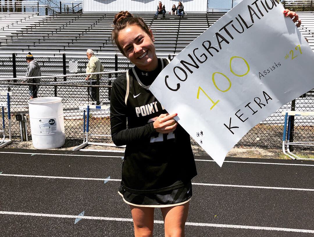CoachGreenwoodd's tweet photo. Let’s add 100 assists to Keira McNamara’s resume !!! &amp;&amp; a big win for @ppbglax vs TRE. @PPHS_Athletics https://t.co/ZDYtrc53eC