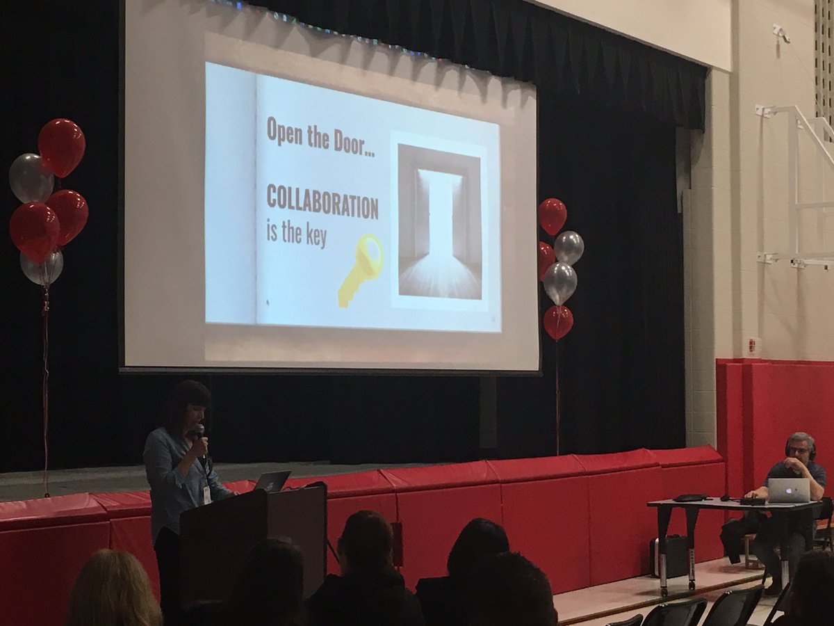HSolway's tweet photo. Take the opportunity to learn from the teachers around you. Allow yourself to be vulnerable. #EdCampLDN #TVDSB Awesome message from @mountsfieldLC https://t.co/zf88f1DybY