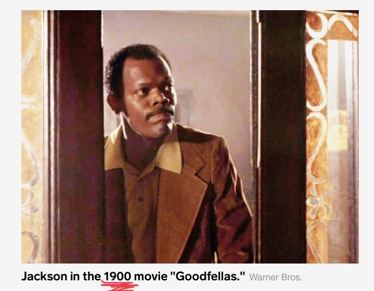 labancroft's tweet photo. ⁦@SamuelLJackson⁩ I always suspected you looked good for your age, but damn. https://t.co/Qr11vfjIQ4