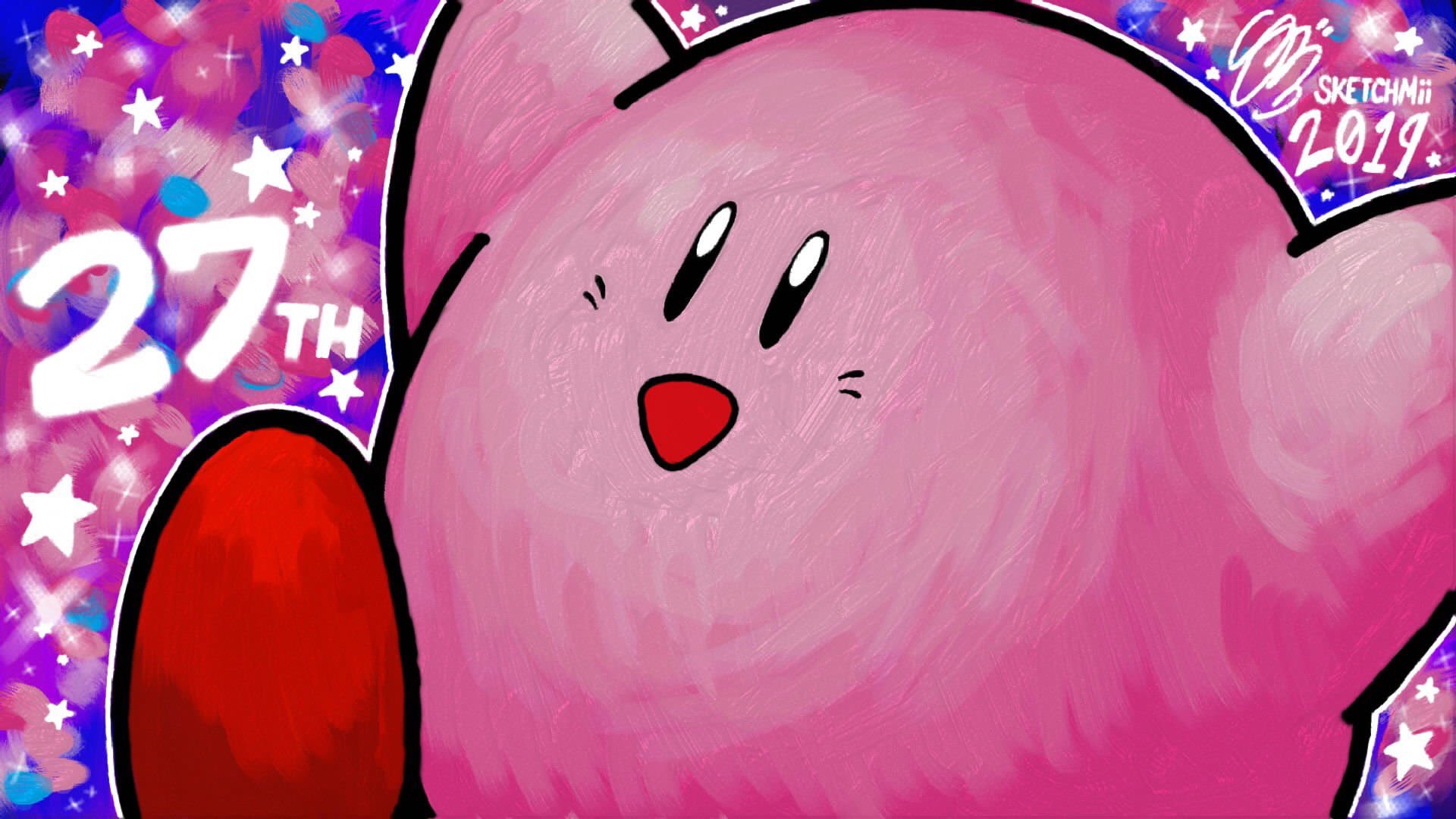 Sketchmii Happy Birthday Kirby Keep Being The Super Star You Always Were 星のカービィ27周年 Happy27thbirthdaykirby Sketchmii Kirby Nintendo Gameboy 星のカービィスターアライズ T Co 6z2ohugzqi Twitter