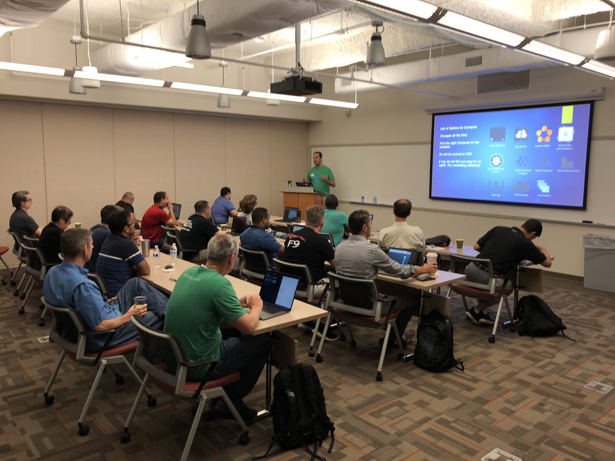 Azure compute with Dan at the  <a href="/jaxcloudug/">Jax Microsoft Cloud UG</a> #GlobalAzure Bootcamp