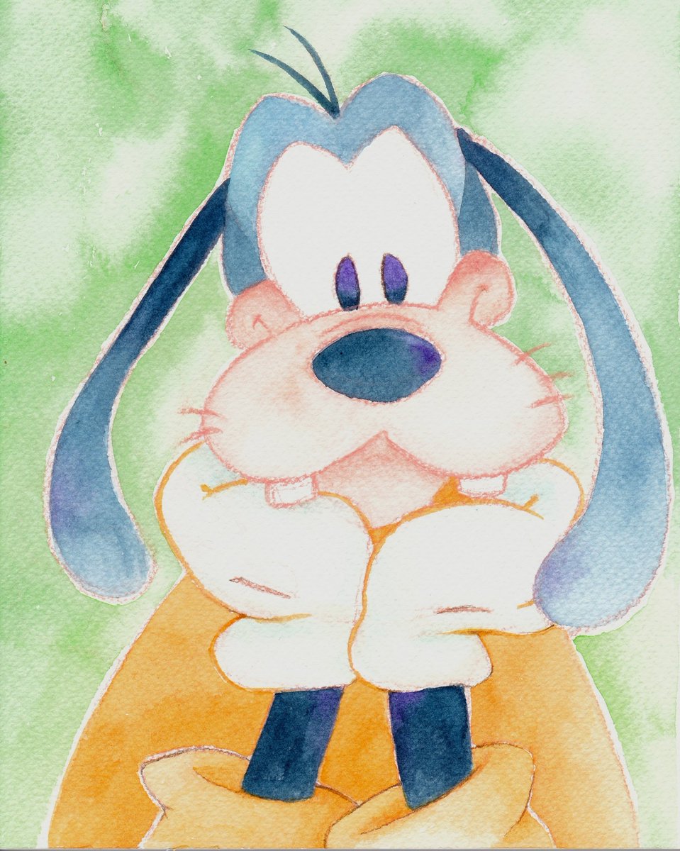 ট ইট র ぴょん めちゃめちゃかわいく描けたので見てほしい グーフィー イラスト好きな人と繋がりたい 絵描きさんと繋がりたい