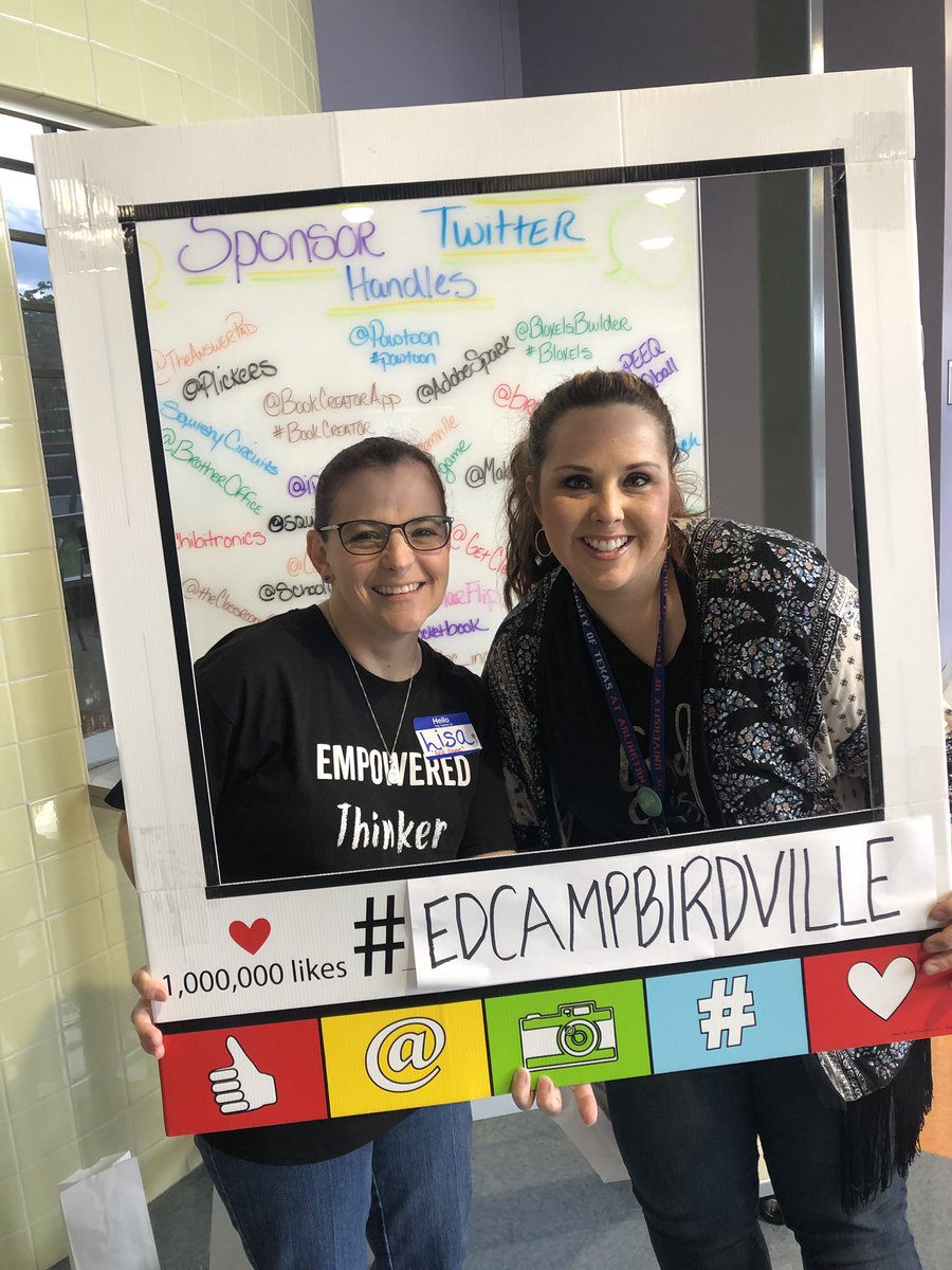 Ready for a day of learning and innovation! #EdCampBirdville