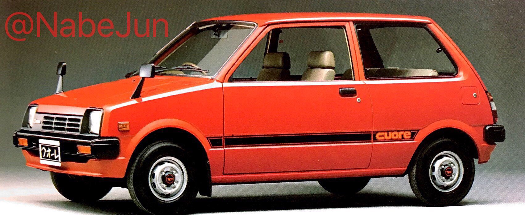 تويتر なべジュン على تويتر ダイハツの80年代の主力軽自動車はミラ と言いたいところですが こちらは乗用登録のクオーレ 貨物登録のミラに対し後席居住スペースに分がありました ダイハツ クオーレ 旧車 80年代 550cc 高速有鉛 T Co Itqh6q7var