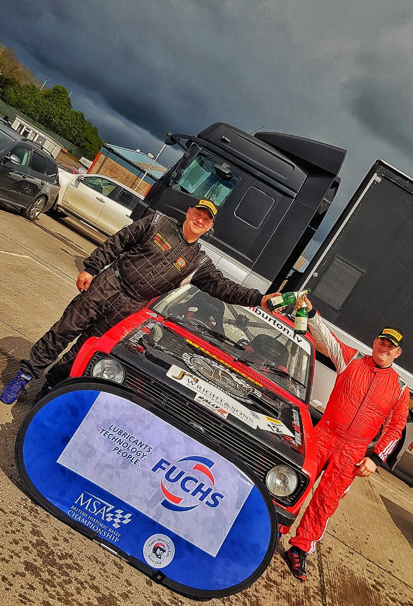 A massive congratulations to our round 2 winners, Phil Burton &amp; Dylan Thomas 👏

The pair take maximum points away from the <a href="/PirelliRally/">Pirelli Rally</a> after a great battle over these super quick Kielder stages. 

2nd place is taken by Grehan &amp; Bowen, 3rd Lancaster &amp; Weaver 👌
<a href="/raceandrallyni/">Race and Rally</a>