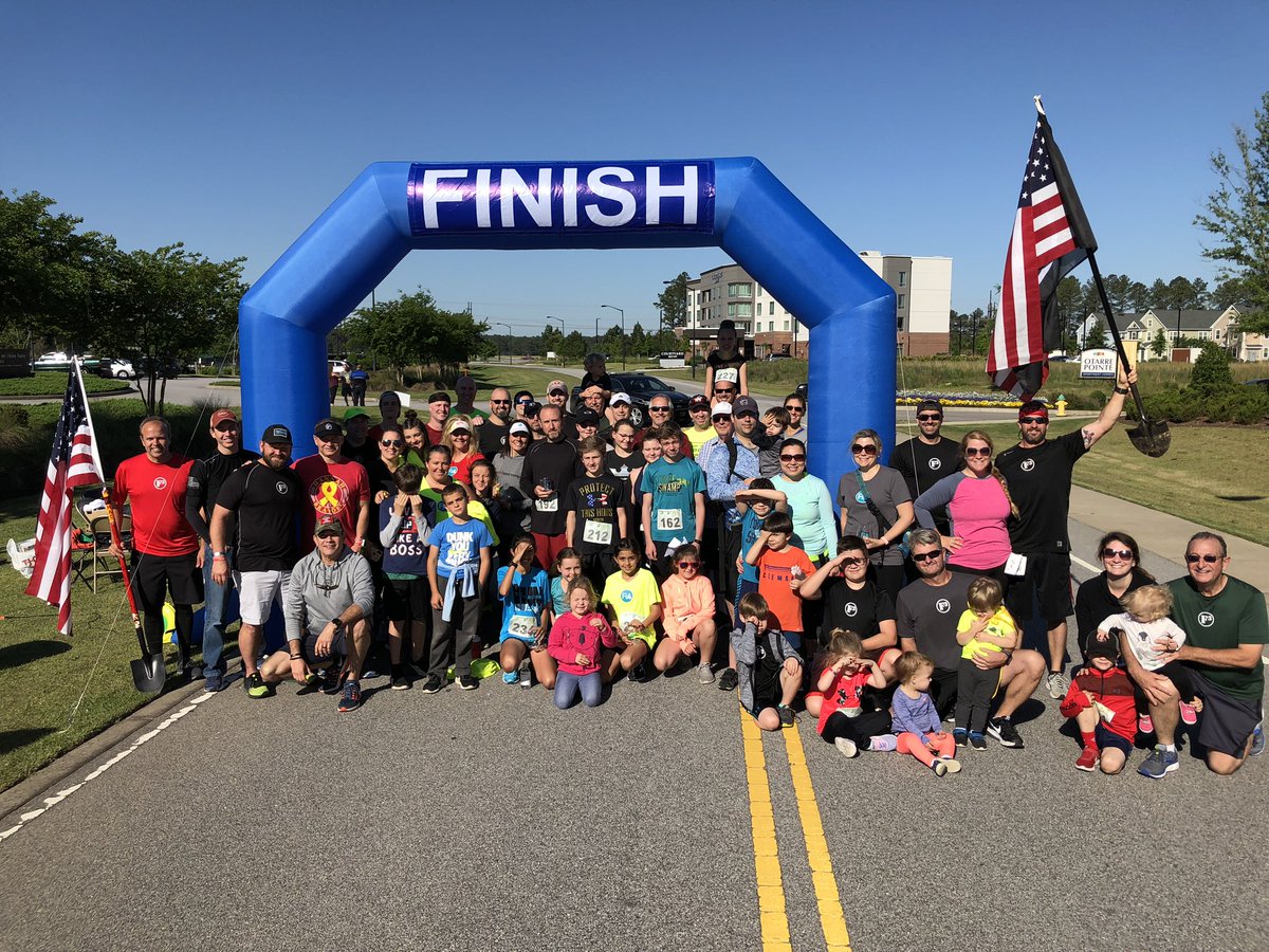 Another Awesome #F3Lexington3rdF5K! Coming together for #Fite4aCure