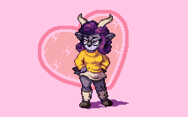thisislux's tweet image. absa is back for #cutiesaturday 💗💗

#LoversOfAether  #pixelart #ドット絵