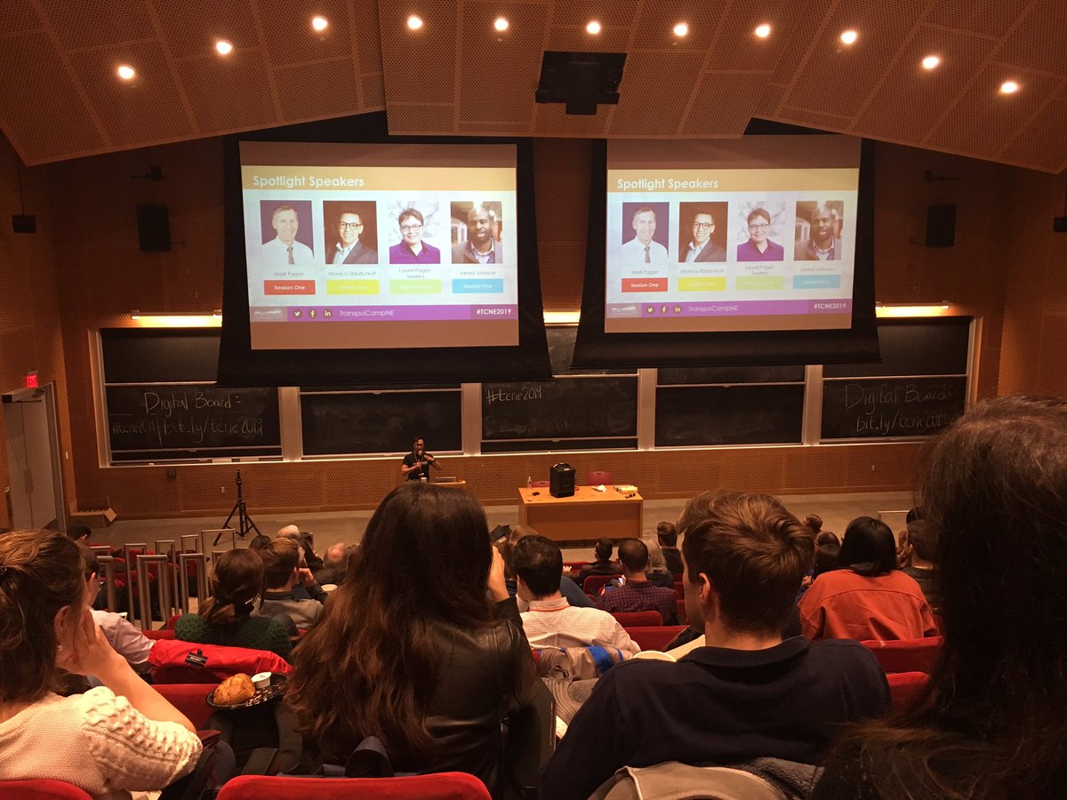 JFabi's tweet photo. Transportation Camp NE off to a great start this morning. Great speakers lined up so far! #tcne2019 https://t.co/s51LGuPlmC