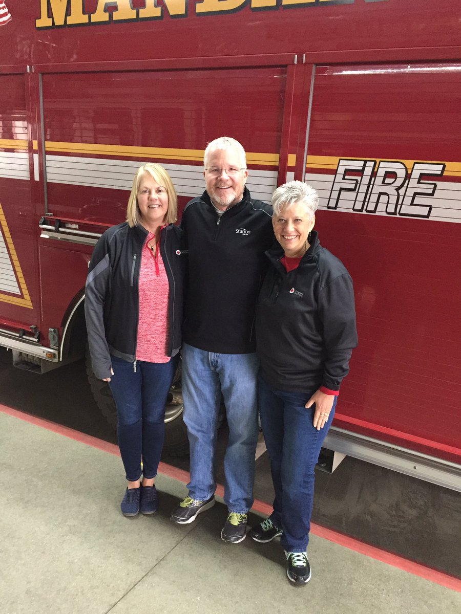 Jagredcross's tweet photo. Ready to #EndHomeFires with @MandanFire @RedCrossDakotas @LSperal! https://t.co/SWKcYlNkPm