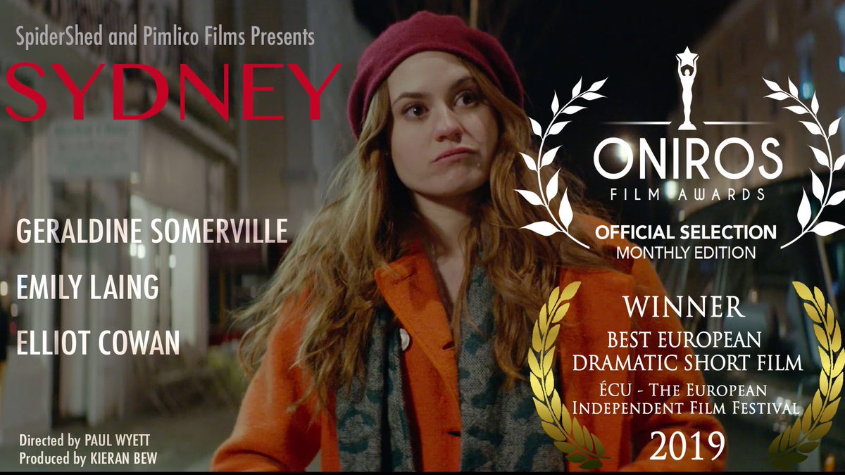 film_sydney's tweet image. We are delighted to announce Sydney has been selected for @OnirosFilmAward 
#ShortFilm
#WomenInFilm