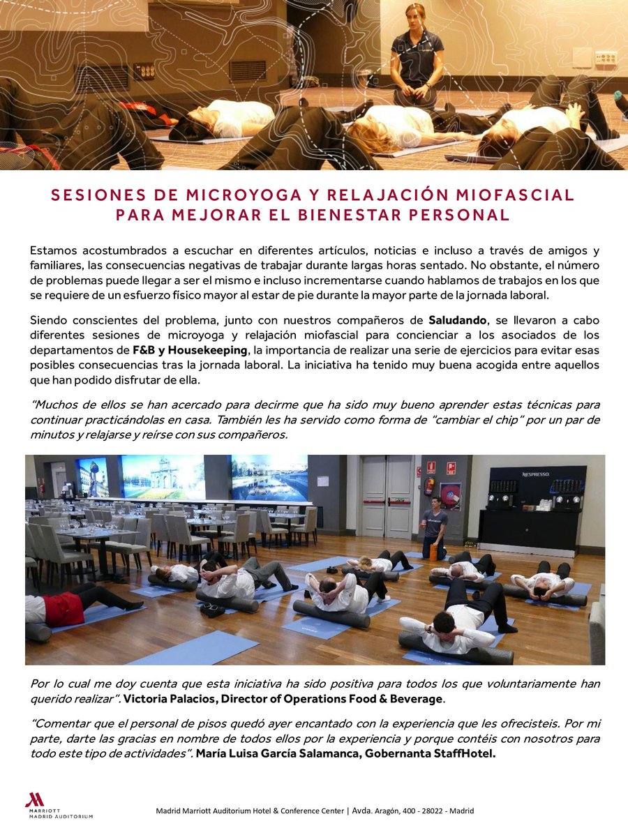 Marriott Auditorium tweet media