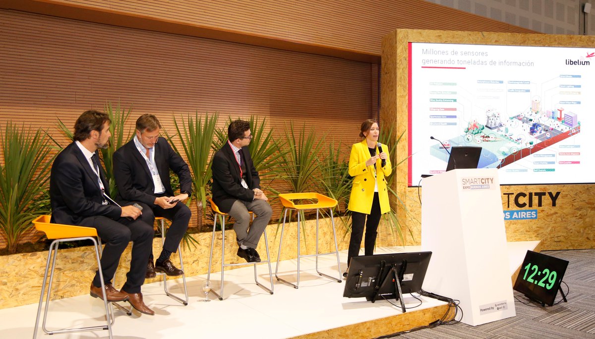 SmartCityTNG's tweet photo. Smart Government &amp; IoT en Smart City Expo 2019

Gracias @libelium @smartcultiva y @smartmation por compartir el side event de @SmartCityTNG 

Más fotos del encuentro en https://t.co/hN8AicKxkN

#SmartCity #IOT #smartcities #ciudadesinteligentes #SmartCityExpo https://t.co/DRvwTfsOUP