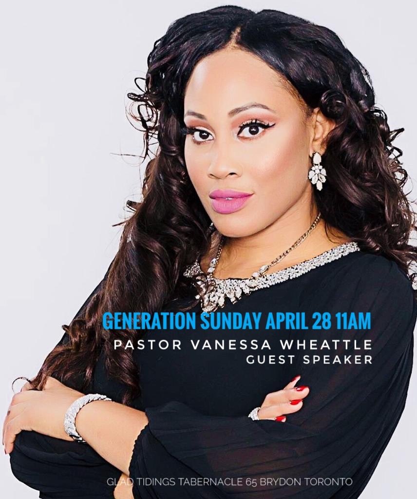 gt_tabernacle's tweet photo. Join us trm for a special guest as part of This month’s Generation Sunday service. 🙌🏾🙌🏾 #gladtidingsTO https://t.co/zKA2WlBBXr