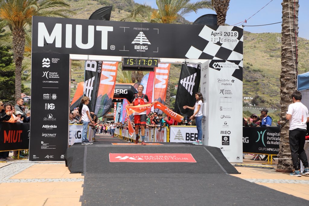 iRunFar's tweet photo. Courtney Dauwalter (@SalomonSports) wins the 2019 Madeira Island Ultra-Trail in 15:17:07! #MIUT https://t.co/RQBlRqtwjS