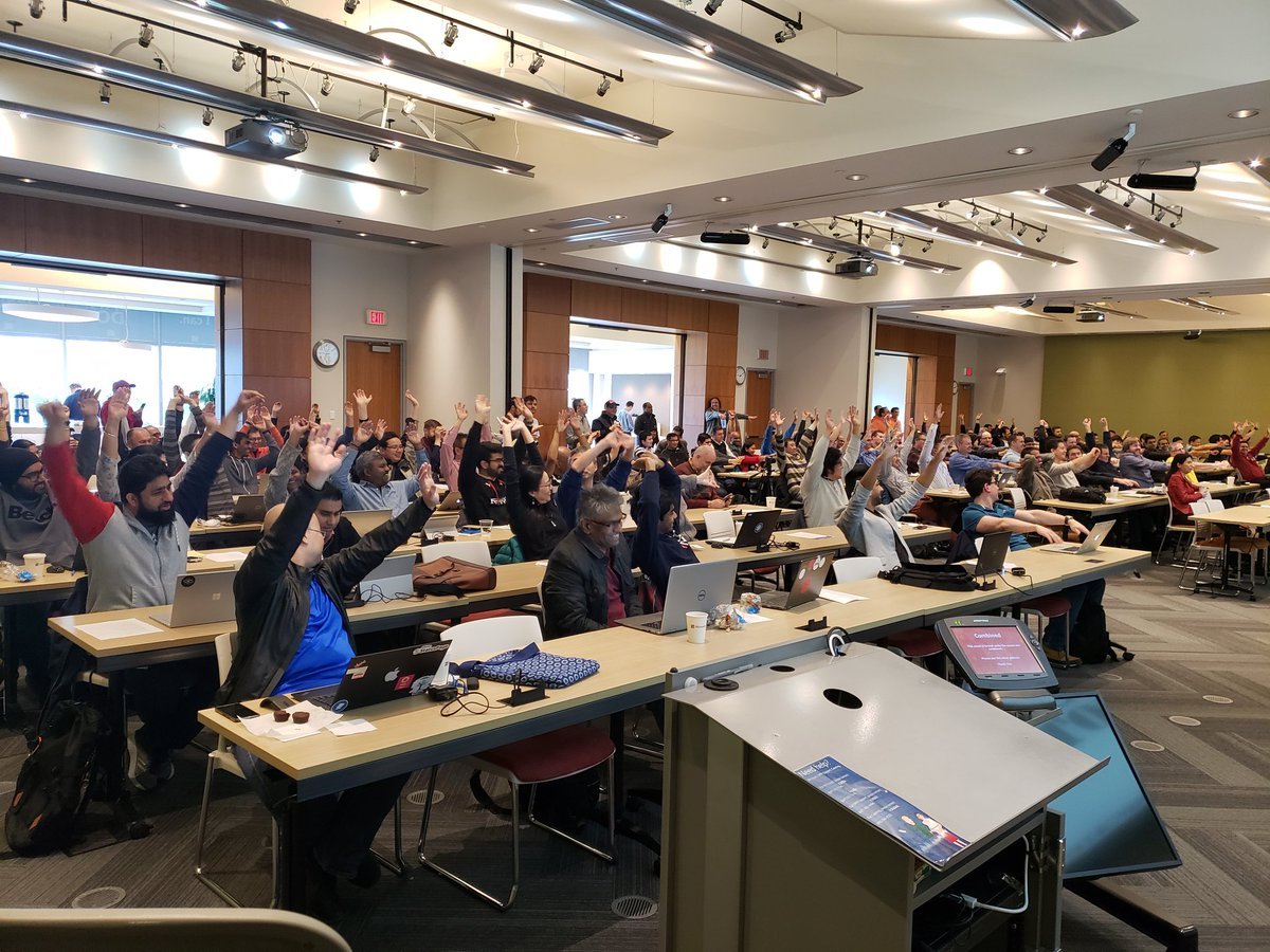 Sometimes thinking differently starts with a physical action...  #GlobalAzure  #GlobalAzureTO #devMC