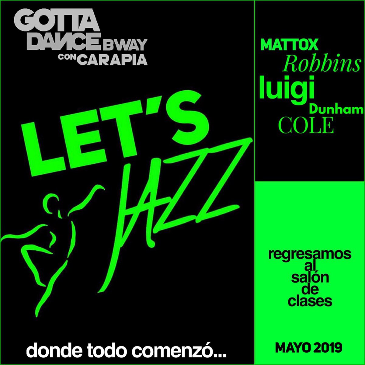 Oscarapia's tweet photo. Ahí viene #LetsJazz y estoy feliz de poderlo compartir... #Mayo 
Nos vemos pronto en el salón de clases, vamos a bailar! https://t.co/EMibIXIw0J