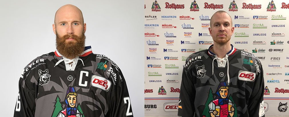 DEL2_News's tweet photo. Philip #Rießle und Jozef #Balej spielen auch in der kommenden Saison für den @EHC_Freiburg .
https://t.co/vK6yfHrR0P
Foto: City-Press und EHC Freiburg  #del2 #frb https://t.co/kzZA0K6Wdc