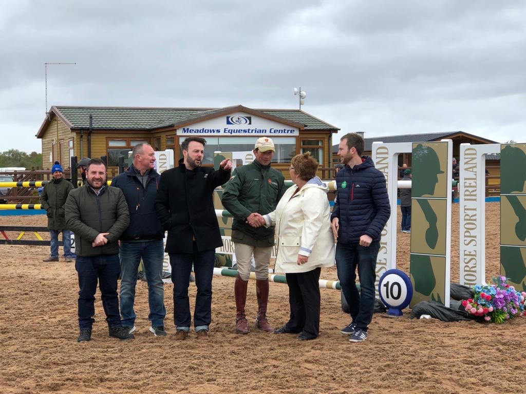 columeastwood's tweet photo. The rain won’t stop #TeamSDLP today. Delighted to join @SDLPlive candidates in Lurgan at the horse show. 

The message is very clear right across the north - politicians need to get back to work.

Vote SDLP on 2nd May and help us get politics back working #EnoughIsEnough #LE19 https://t.co/vouIPLQSKH
