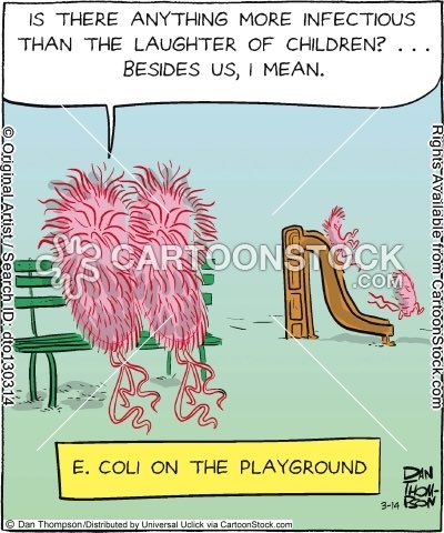 This is what the E. Coli mix that spilled onto my thumb were thinking in lab <a href="/Unkbiol106LF/">Luke Fennessy</a> #106week15LFS19