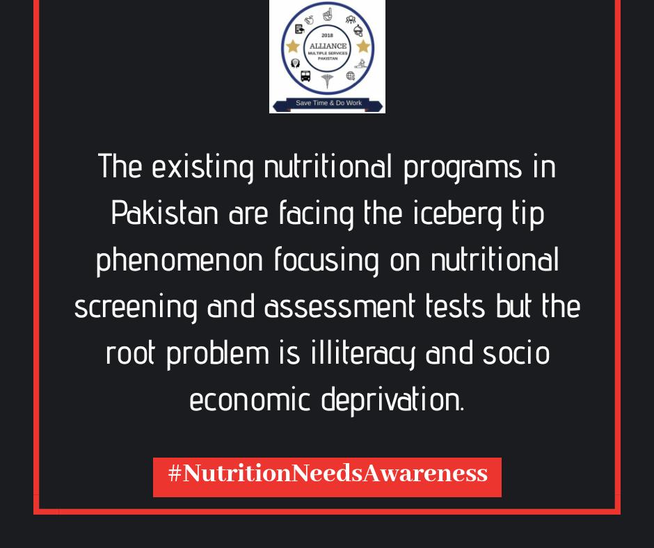 thezargham's tweet photo. The root problems are illiteracy and socio economic deprivation. That's why a proper awareness among the uneducated population of Pakistan is needed. 
#NutritionNeedsAwareness https://t.co/31CNpJKA0g
