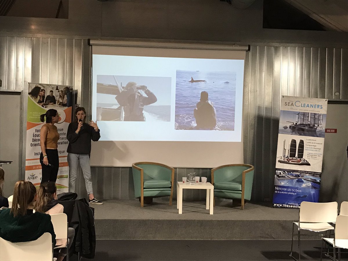 Interessante conférence de Little Gypsy et Gloria Pancrazi pour la survie des orques « #wearetheorca » lors de la journée <a href="/Bouteille_lamer/">Une bouteille à la mer</a>. Soyons acteurs ! Agissons et « ripples become waves » 😉. Bravo pour cette journée 👍🏻 !