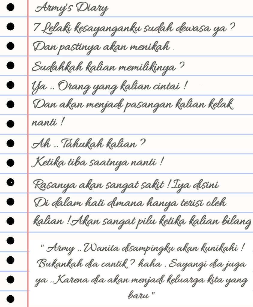 NoiseeJasmine's tweet image. Army&apos;s Diary ..
27 April 2019
@BTS_twt 

#willbenext