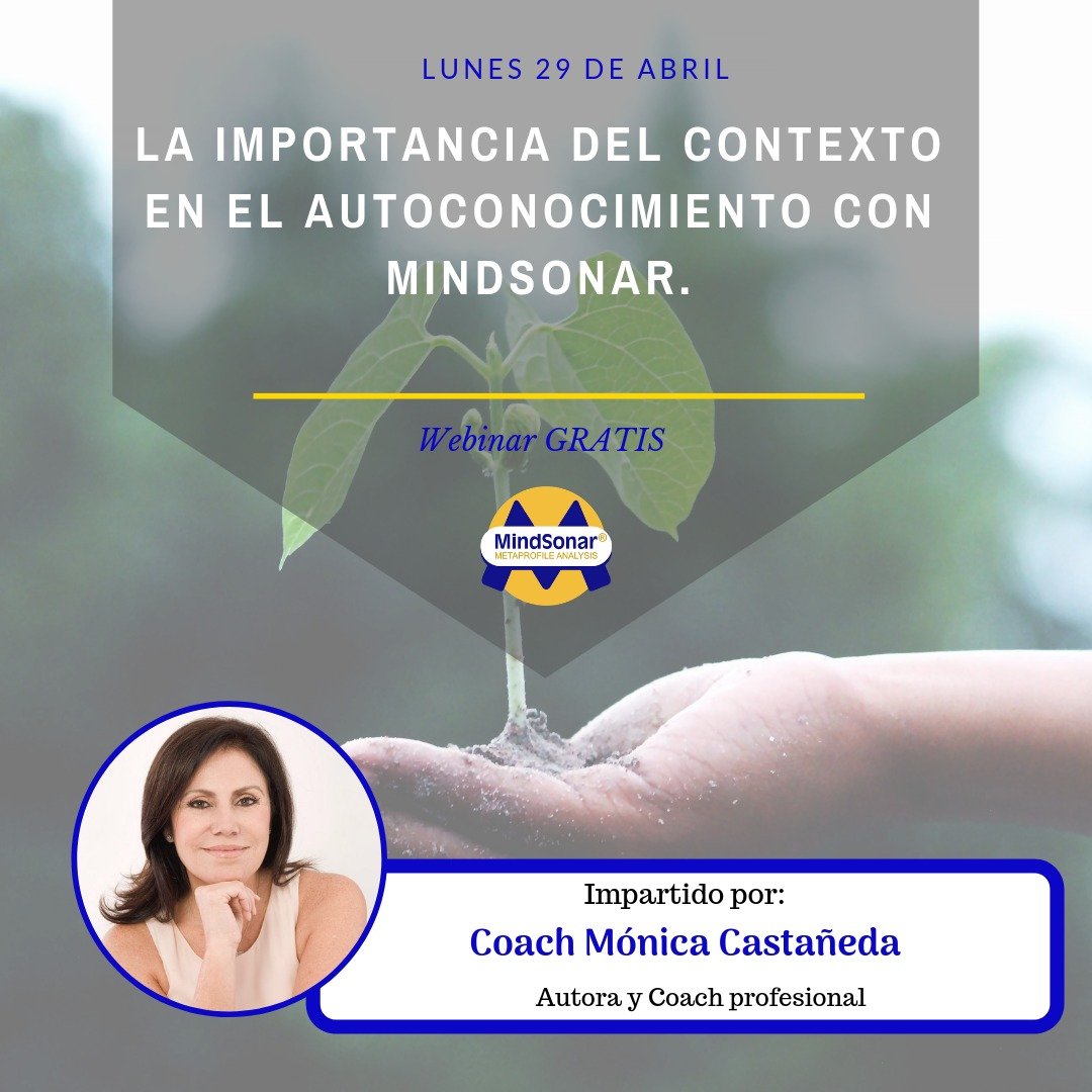 InfoMindsonar's tweet photo. La importancia del contexto en el autoconocimiento con MindSonar.
Impartido desde Perú por Mónica Castañeda  

*Regístrate aquí*

https://t.co/BKbQuwOiIk https://t.co/llBxL5A7Oc