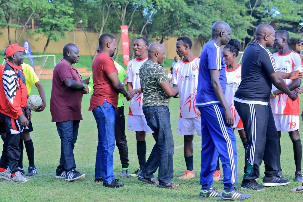 OfficialFUFA's tweet photo. #FUFACT: Happening now at KISU Bukoto - The FUFA Corporate Tournament 2019 final
HT' @UgandaCorporate 0:0 @kisuuganda. The winner takes 3M Uganda Shillings and a beautiful Trophy
@Airtel_Ug @kawowosports @nicholdings @MosesMagogo @UPL @NCSUganda1 @Parliament_Ug https://t.co/PpzKW6JqW3