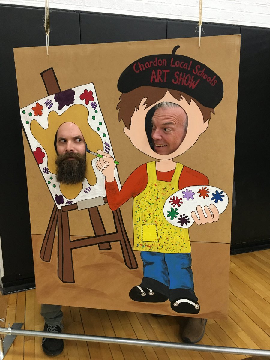 Chardonsupt's tweet photo. So much to see at today's District-wide Art Show at CHS! SO to our Art Department - dedicated to helping our talented artists grow in the fine arts! https://t.co/zBQeTn5Y4V