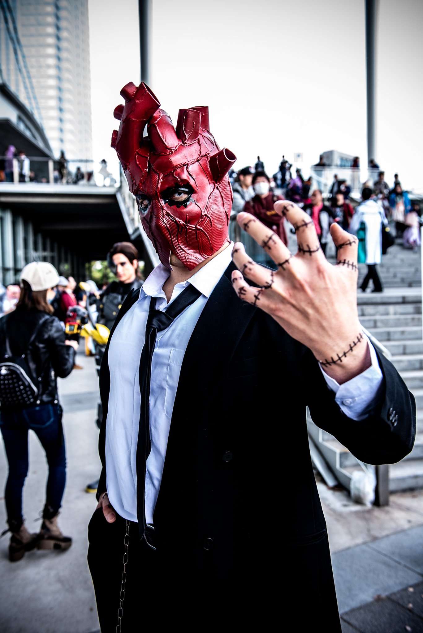 ドロヘドロ 心 コスプレ マスク