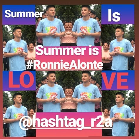 RuffasWorld's tweet photo. Hola! ROOOOWWWWWNNNNNIIIIIIIIEEEEEEEEE #RonnieAlonte @iamr2alonte 
#SummerIsLove #SummerIsRonnie 
#TheGeneralsDaughter 
#JamesAndPatAndDave Soon https://t.co/wGtpTnaJv5
