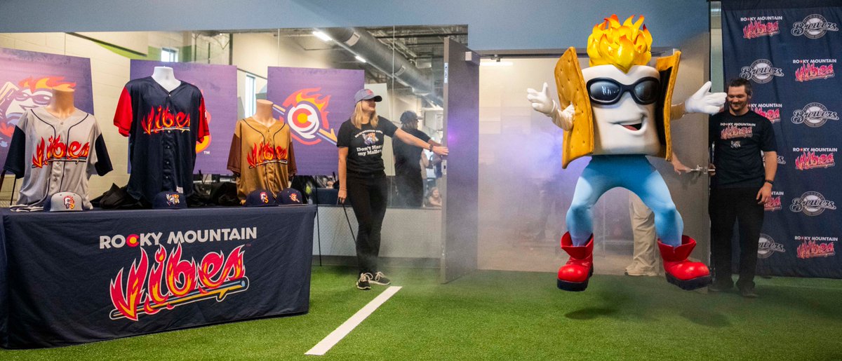 There's a new mascot in town. Colorado Springs new minor league baseball team the Vibes introduces Toasty Saturday. <a href="/csgazette/">The Gazette</a> <a href="/CSGazetteSports/">Gazette Sports</a>