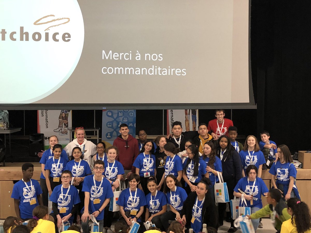 BenabidRym's tweet photo. #gagetech2019 est une expérience inoubliable pour nos élèves!! @HOJE_csviamonde @esggdir @CSViamonde https://t.co/tvO12dnaUf