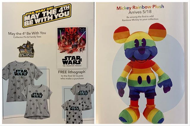 mickey rainbow plush