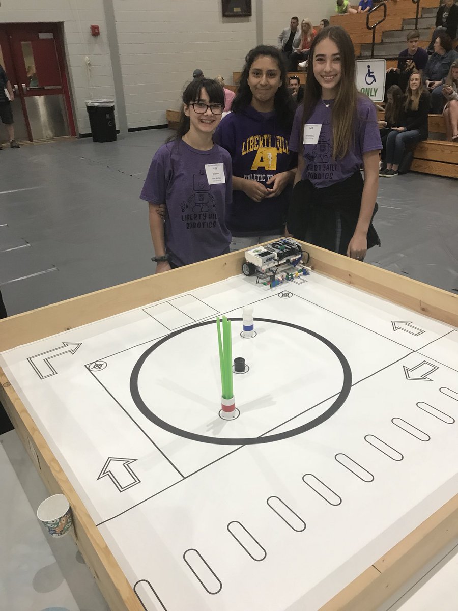 CoburnCori's tweet photo. Shout out to the Liberty Hill students representing #TceaArea13 at the state #TCEA #robotics contest. We are proud of you! 🤖 #TCEA_Robotics https://t.co/XT4Ee3os9f