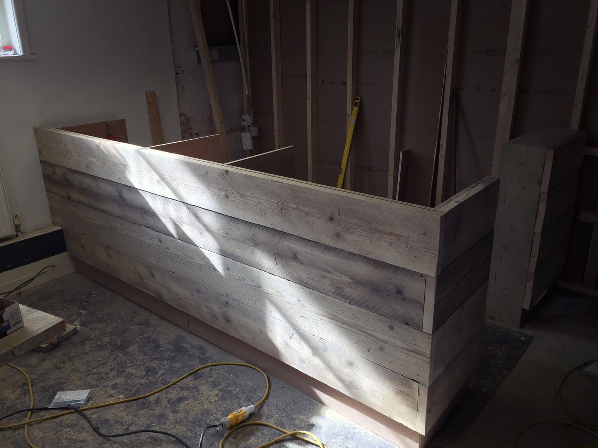 messroomskipton's tweet photo. When the bar creation begins, it gets really bloody exciting! Now relaxing, and sampling all the fabulous beers we hope to serve. #craftnotcrap #trulyindependent #skiptonmicropub #cominginjuly https://t.co/iOYLml91C8