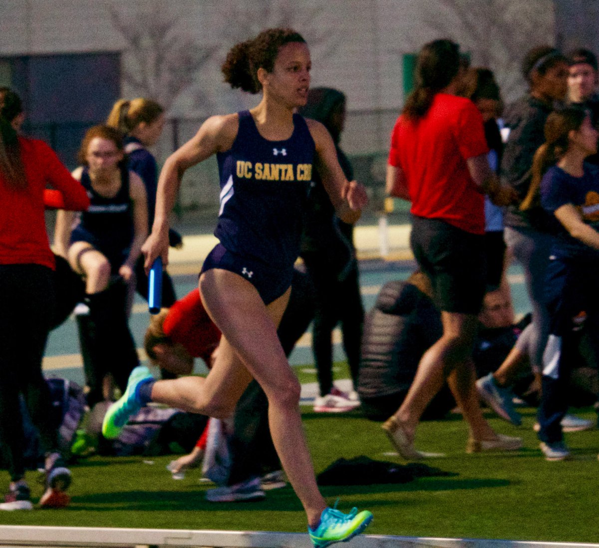 UCSCAthletics's tweet image. SCHOOL RECORD! Update from Irvine: @SlugTrack 's Raissa Boysen breaks her own school record in the 800 by 1.28 seconds, running a 2:14.70 to place 10th in the event, and moves back into @NCAADIII Championship contention
#goslugs #NoKnownPredators
