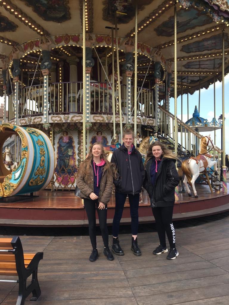 WGSWindsorGirls's tweet photo. A great first day in France - lots of travelling. A lovely stop in Honfleur for lunch in the sunshine. Chateau is fantastic - tasty first dinner and fun and games in the grounds before a well deserved rest! https://t.co/XeGv3Bxm8Y