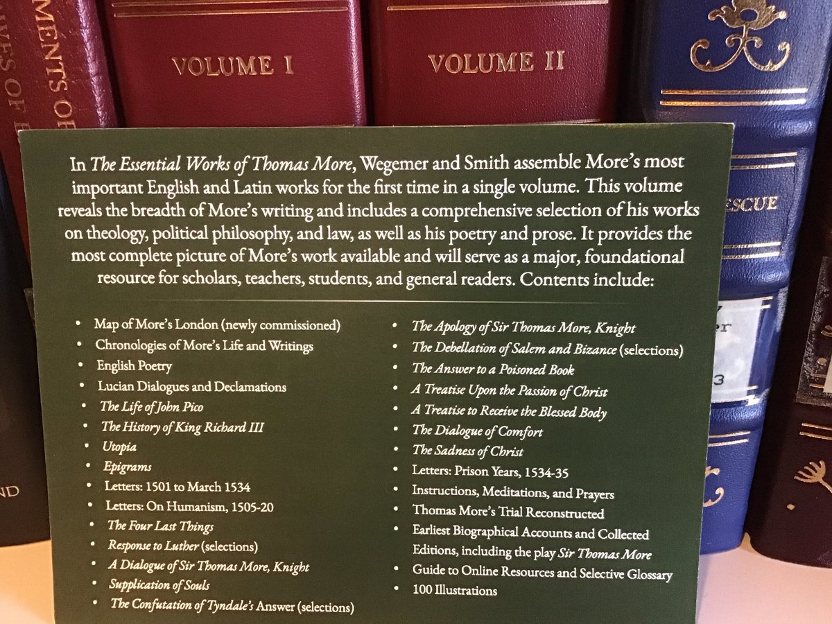 Sir Thomas More More Is One Of History S Great Men Of Letters And A Single Volume Of This Kind Is Long Overdue Something Of This Singular Cultural Magnitude Comes Around Sir Thomas More More Is One Of History S Great Men Of Letters And A Single Volume Of This Kind Is Long Overdue Something Of This Singular Cultural Magnitude Comes Around