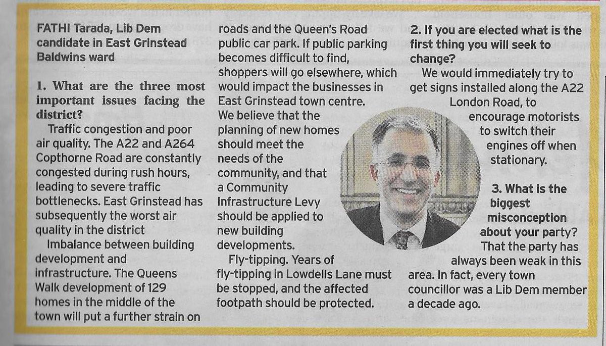 EGLibDems's tweet photo. Our campaign has been featured in @EG_Courier https://t.co/rgVat5xatk