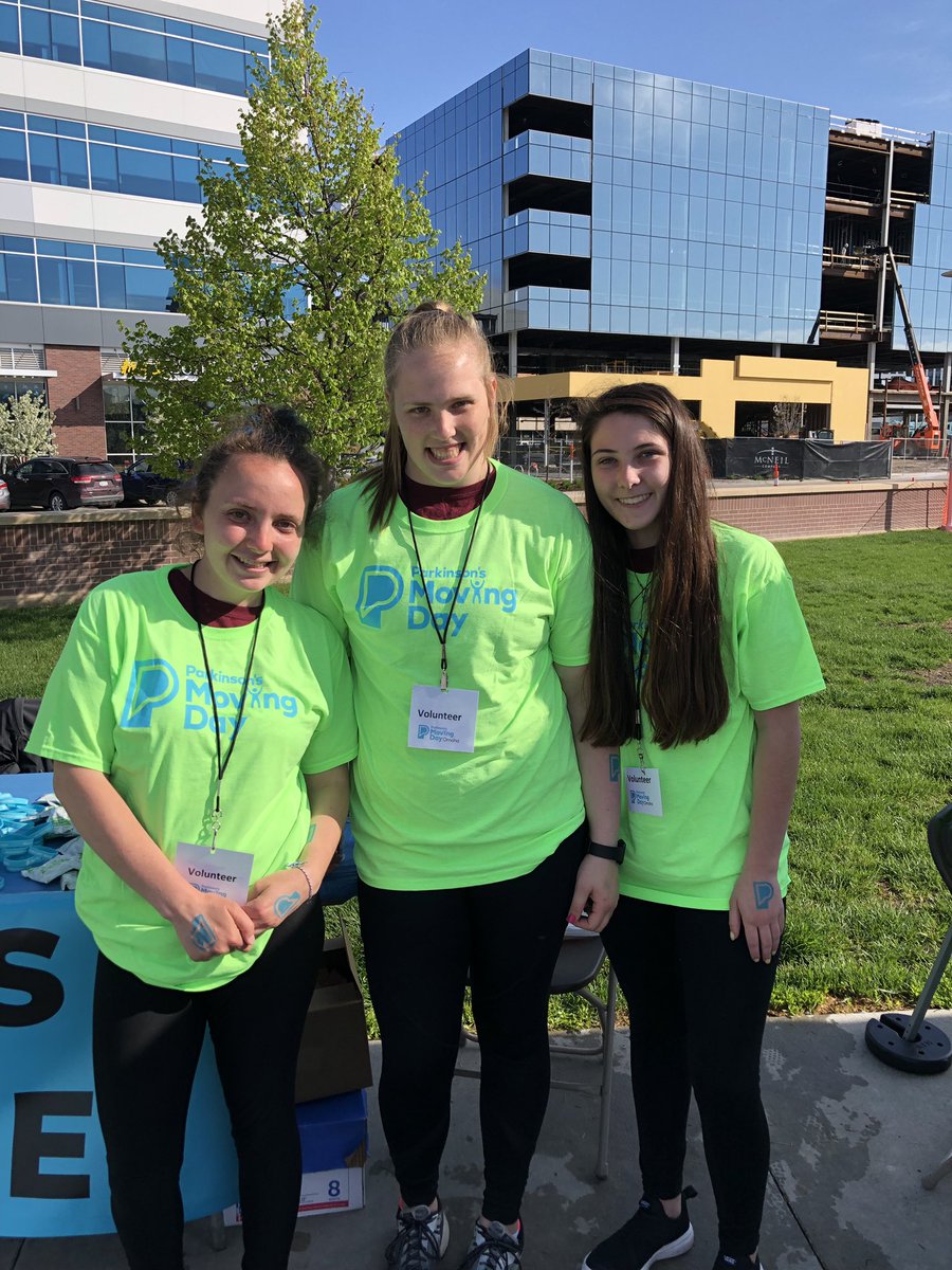 GretnaHosa's tweet photo. Some of our HOSA members got to help with the Parkinson walk this morning! Thanks ladies for volunteering! #MoveforPD #beatParkinsons https://t.co/FXXplz1xTF