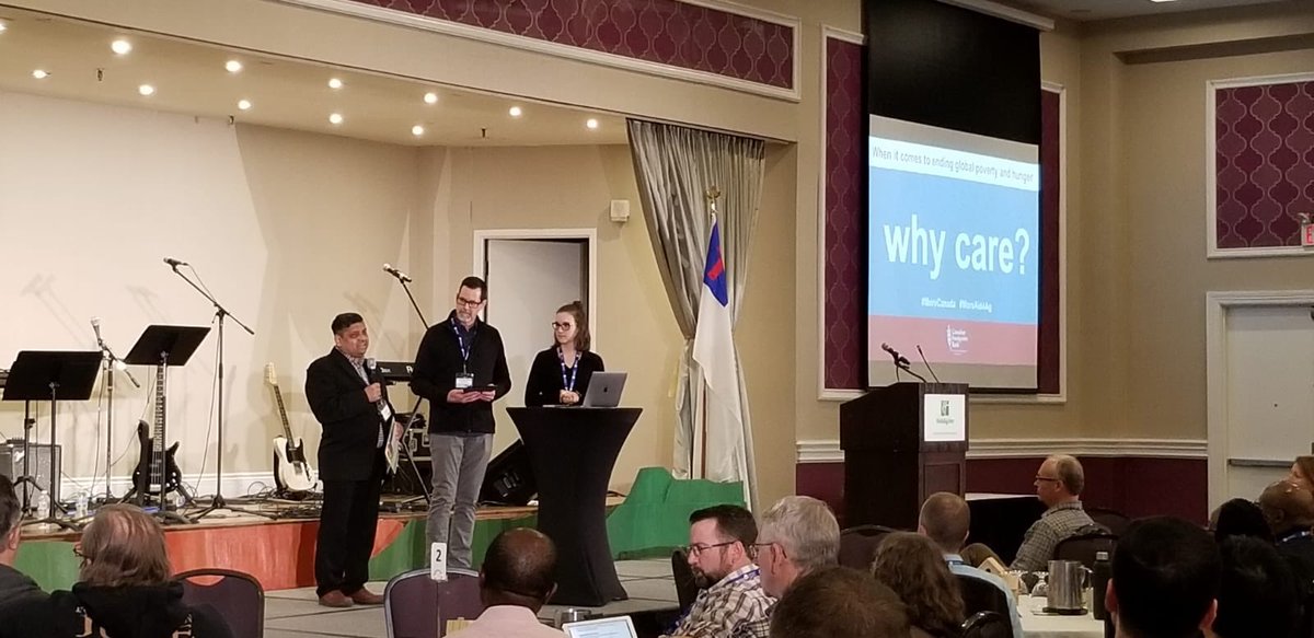 Foodgrains's tweet photo. Are you at #EMCCAssembly19 this weekend? Visit @cjayanta at our table for some I Care postcards to take home to your congregation.
Your church will join Christians across the country in sharing our support for ending global poverty & hunger! #MoreCanada https://t.co/Q4VZqDRZwL
