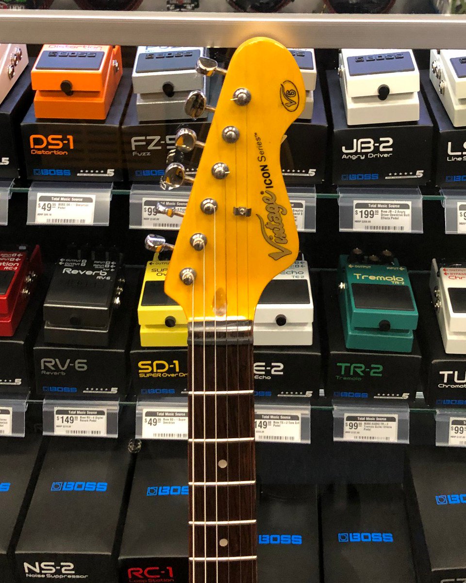 TotalMuse's tweet photo. Happy Straturday! Beautiful @vintageguitarsx Icon V6 in a distressed sunset sunburst finish.
https://t.co/E3qTluvJsQ
#totalmusicsource #swflorida #SWFL #swflmusic #vintageguitars #straturday https://t.co/P0ktUJNU2Y
