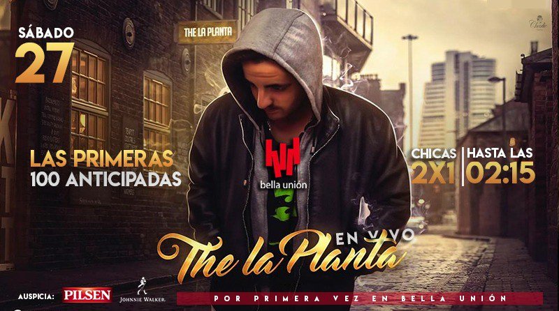 WBellaUnion's tweet photo. Hoy #explota todo The La Planta en vivo 🗣️

Hora show 2:45 Am⏱️
Ingreso 2⃣✖️1⃣hasta 2:15 Am⏱️ https://t.co/QItpK2xDWh