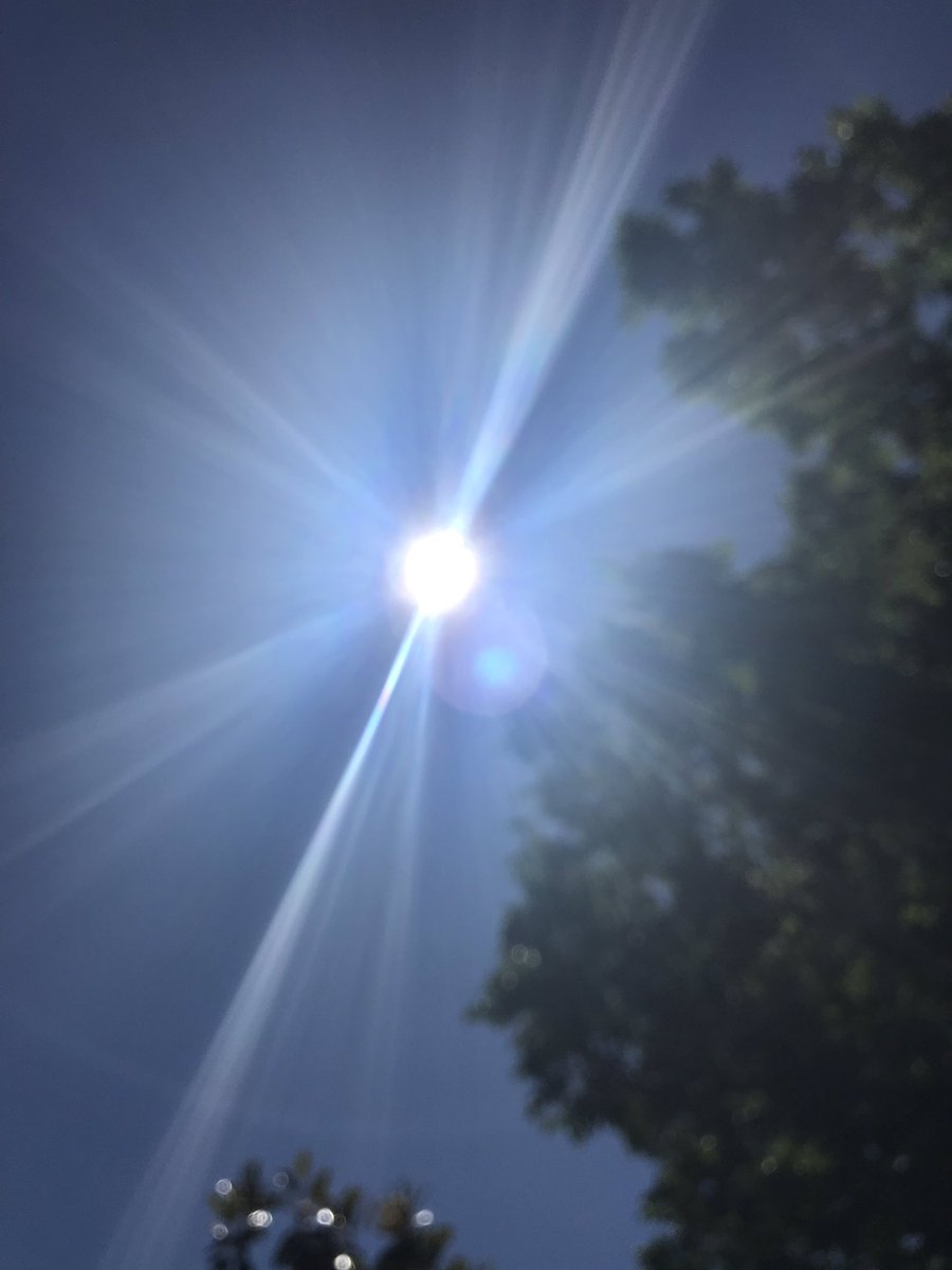 DrJeanetteND's tweet photo. Whoa! Did you know the sun had this much beauty and power when you hardly notice it in the sky? Today in #Nola #NewOrleans #sunpictures #saturdaypower @ThePhotoHour @StrmWatcherNYC @cloudymamma @EarthandClouds @StormHour https://t.co/FVqD2bCUAv