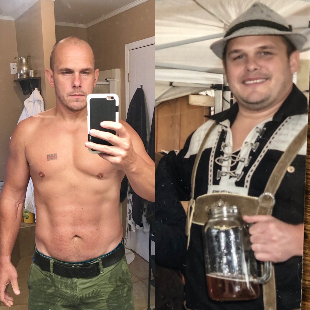 carbnerd's tweet photo. @CHTWellness I spent my life over 300lbs. I turned it all around in my 40s. I’ll be 45 next month. https://t.co/Xjn2pHk8jx