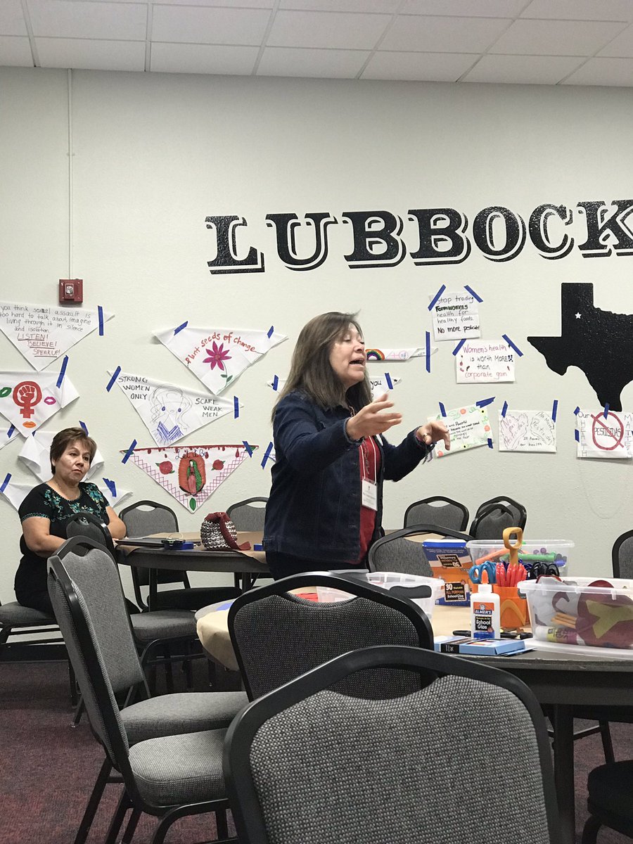 TTUWGS's tweet photo. We are so grateful for everyone that came to the #TTUWSC workshop today with @campesinasunite #MilyTrevinoSauceda and #ElviraCarvajal thank you for your power! https://t.co/CxxNSnt5Ku