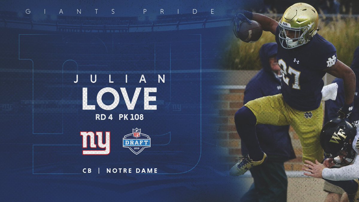 Feeling the love with this one. ❤️

Welcome to Big Blue, Julian Love!