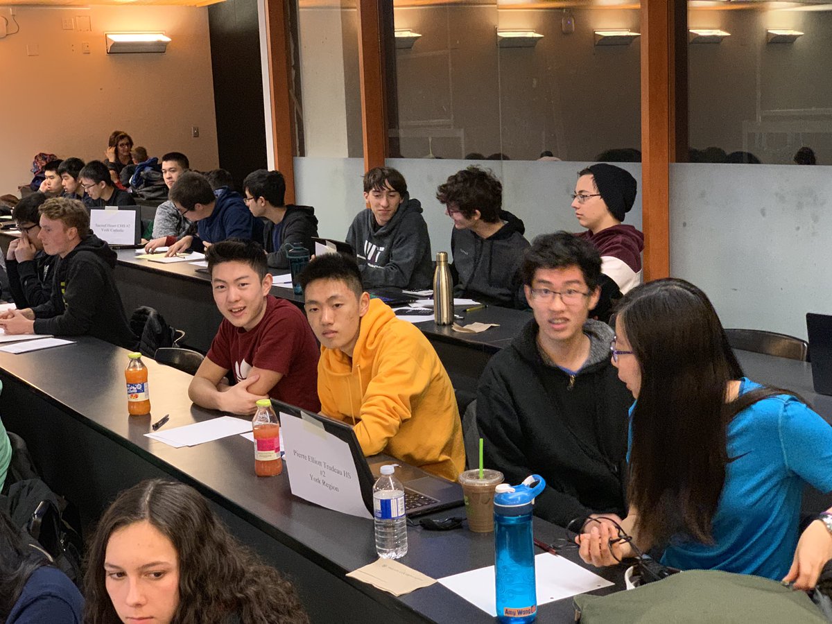 mrjcohen's tweet photo. Team @trudeauhs competing at the #ECOO regional computer programming contest today! Our first time with two qualifying teams! Good luck 😎👍 https://t.co/7LWJ94P8nE